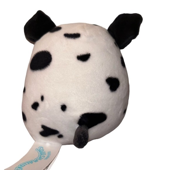 Squishmallows Dustin The Dalmatian Dog W/ Glasses 4” Plush - Picture 2 of 6